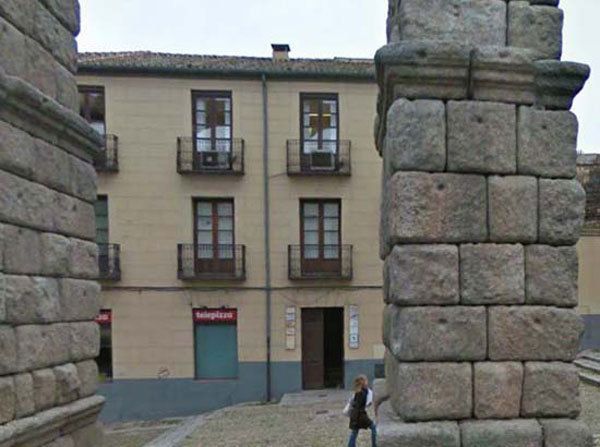 Vista del Acueducto de Segovia